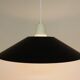 Black and white mid-century suspension 1950s