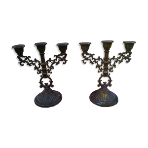 Paire de chandeliers