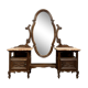 Coiffeuse psyché Louis XV Baroque en noyer vers 1850-1880