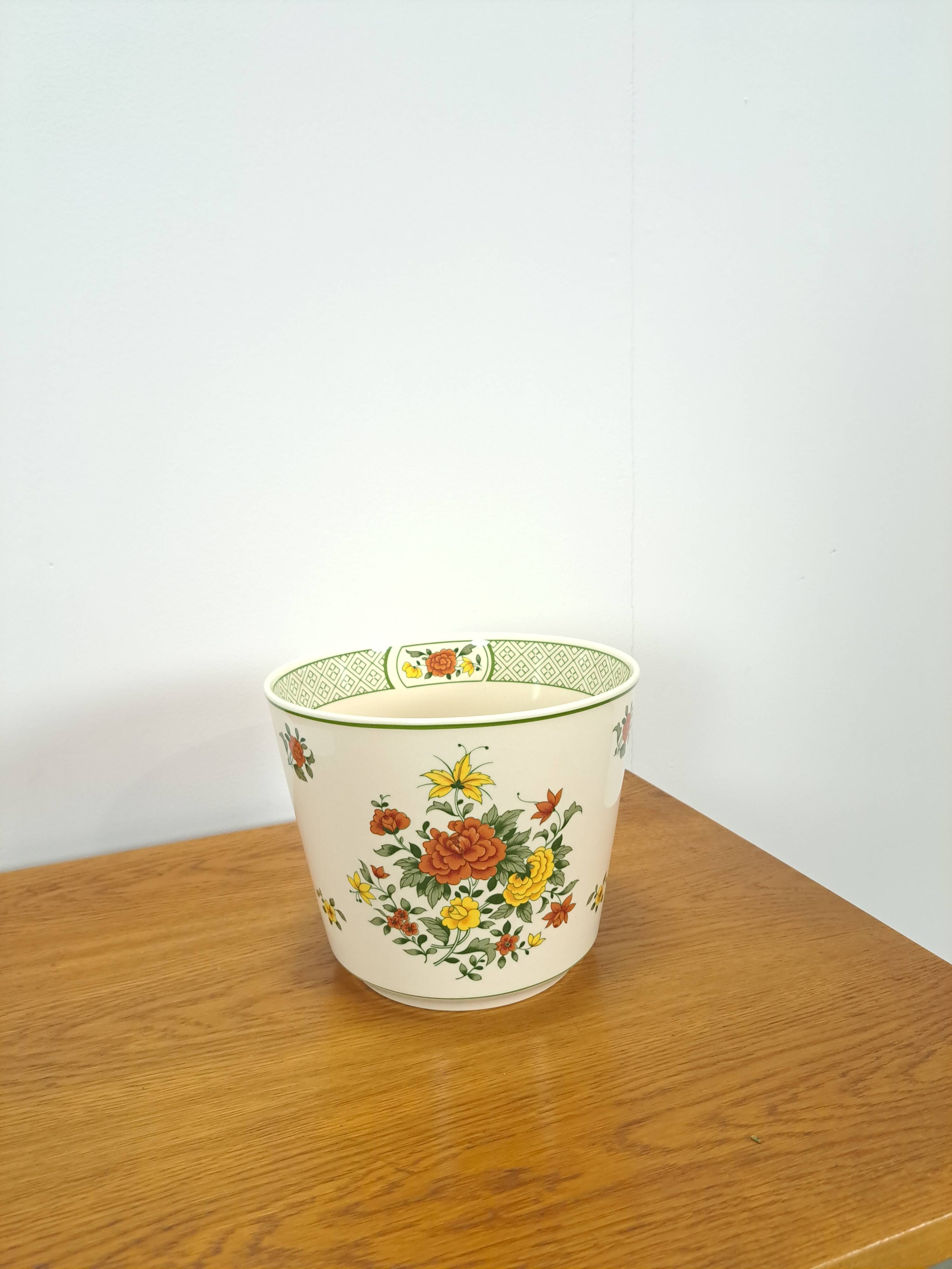 Porseleinen bloempot Villeroy en Boch Summerday