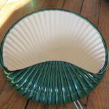 Ceramic shell wall light (4 available)