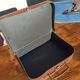 Set of 3 old cardboard suitcases