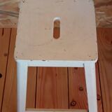 Vintage kitchen stool with handle