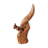 Wooden nutcracker folk art
