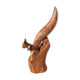 Wooden nutcracker folk art