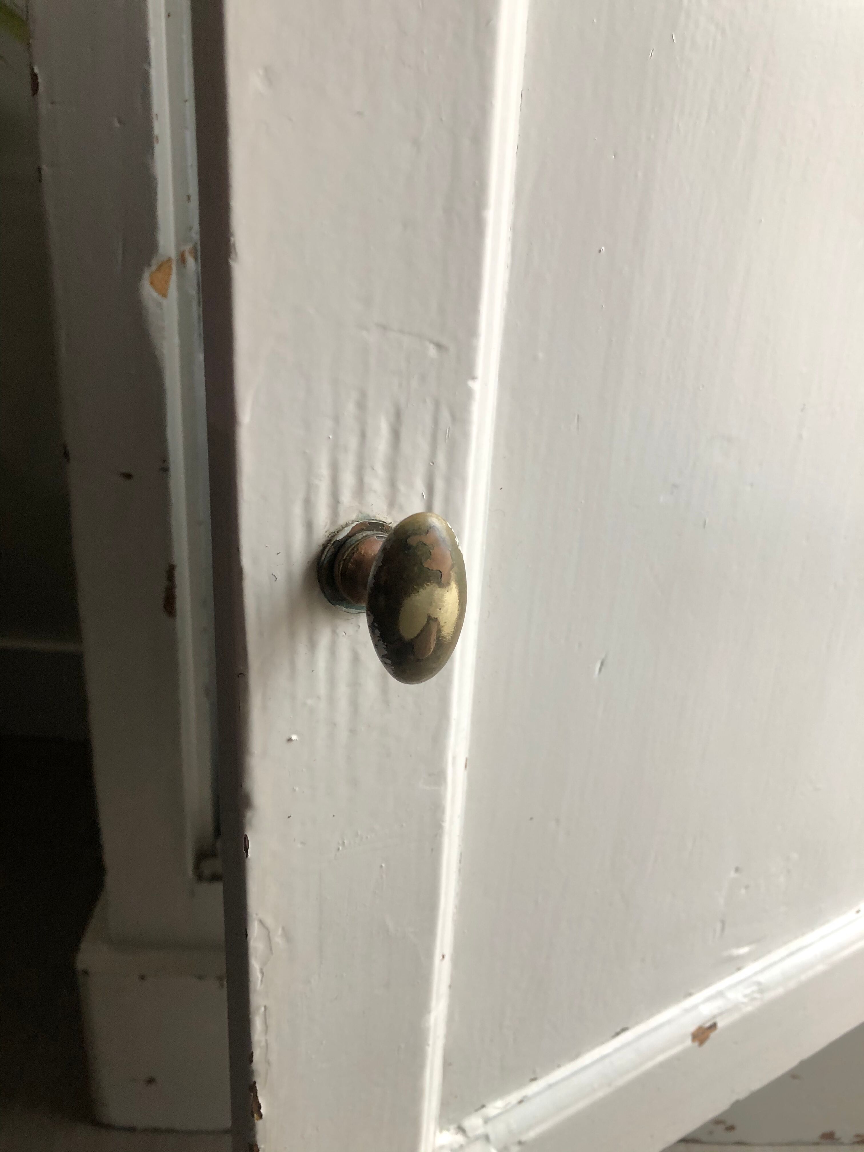 Old Patinated wood sideboard