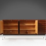 Belgian Mid-Century Rosewood Highboard, 1960s
