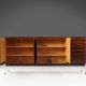 Buffet haut en palissandre belge des années 1960