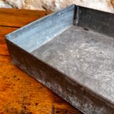 Planter - large rectangular zinc tray