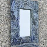 Vintage ceramic mirror