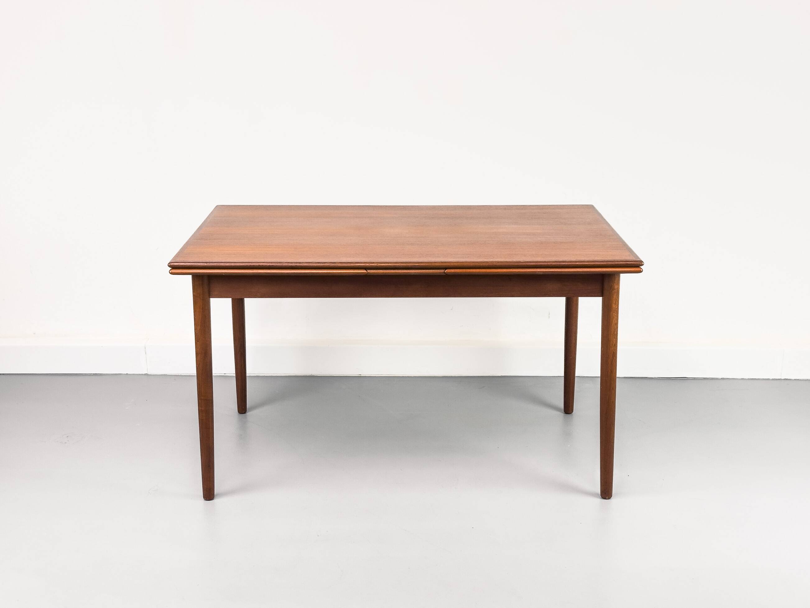 Danish Extendable Teak Dining Table by Ansager Møbler, 1960s