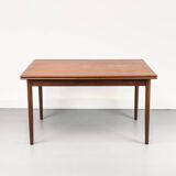 Danish Extendable Teak Dining Table by Ansager Møbler, 1960s