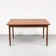 Danish Extendable Teak Dining Table by Ansager Møbler, 1960s