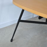 Liftable coffee table Smorrebrod 1960 in Teak