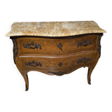 Marquetry chest of drawers