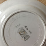 6 hollow plates St Amand decor Fez 2073