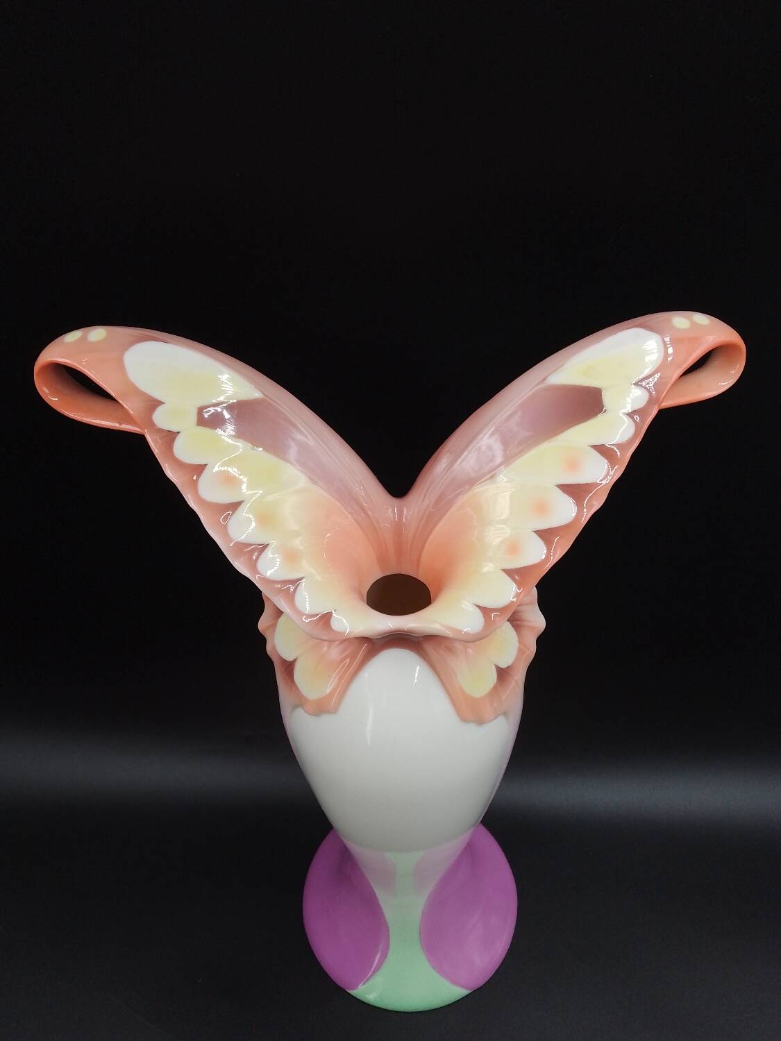 Fine porcelain vase collection franz papillon xp1692 jen woo