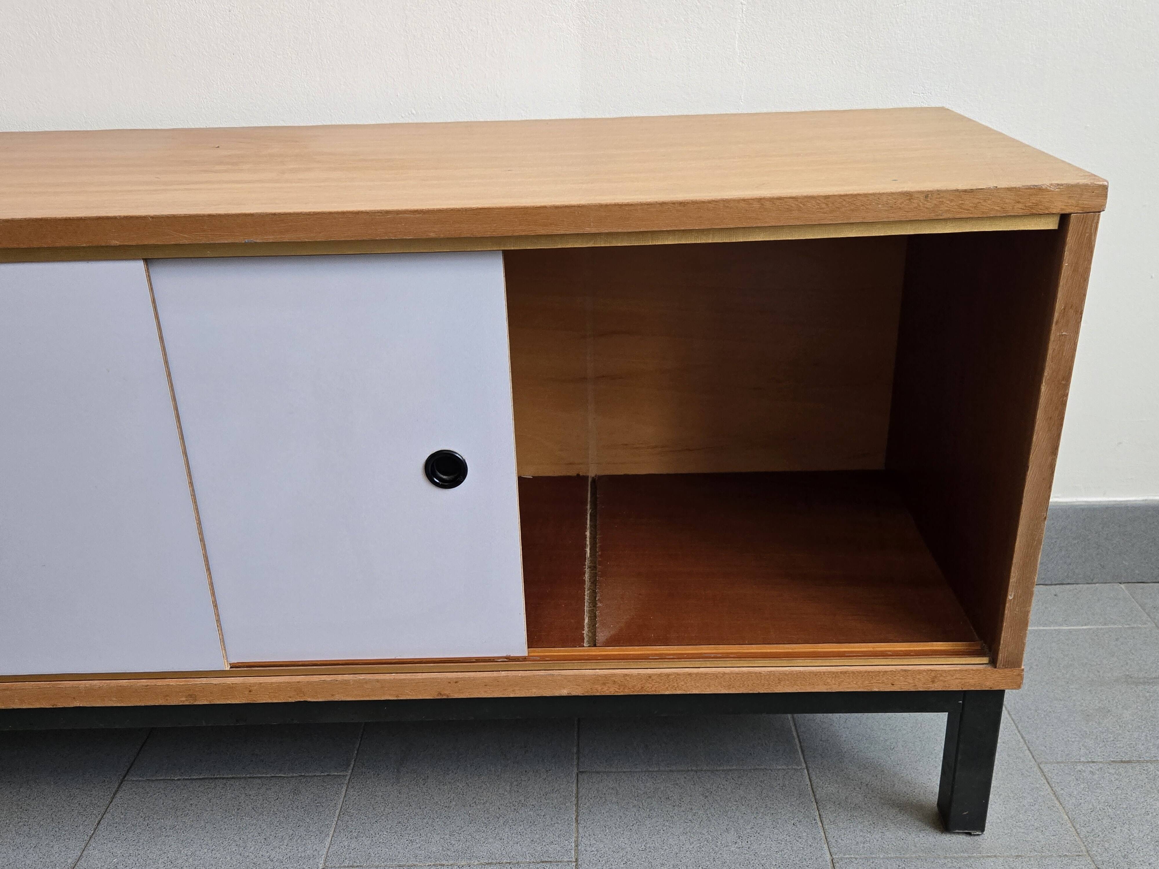 Enfilade meuble bas vintage 1960