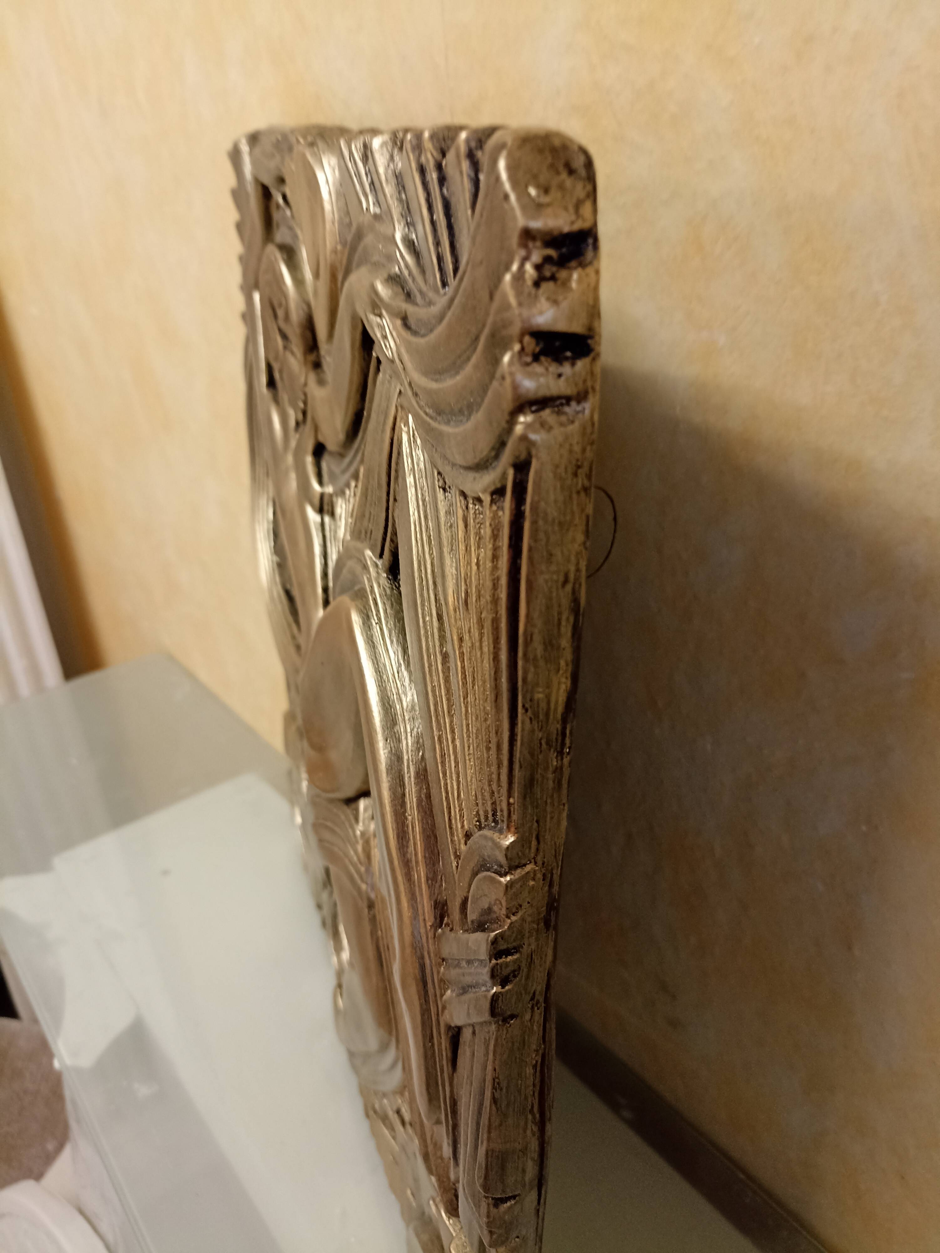 Large Art Deco bas-relief dancer "Folies bergère" after Maurice Picaud