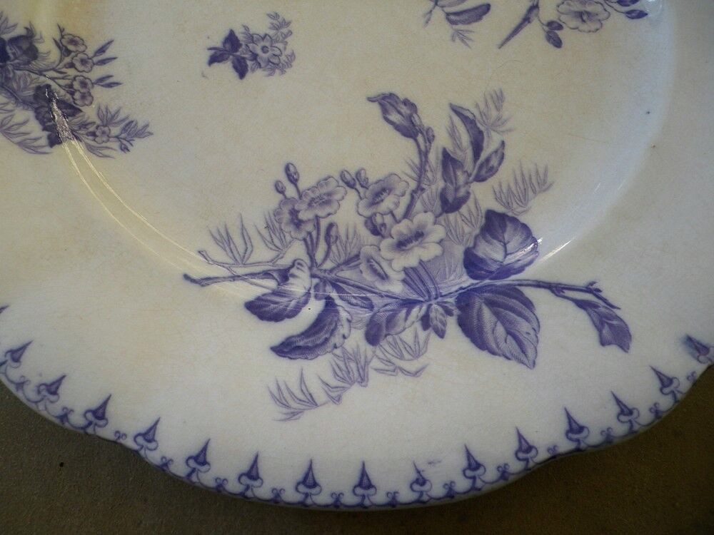Sarreguemines earthenware dish