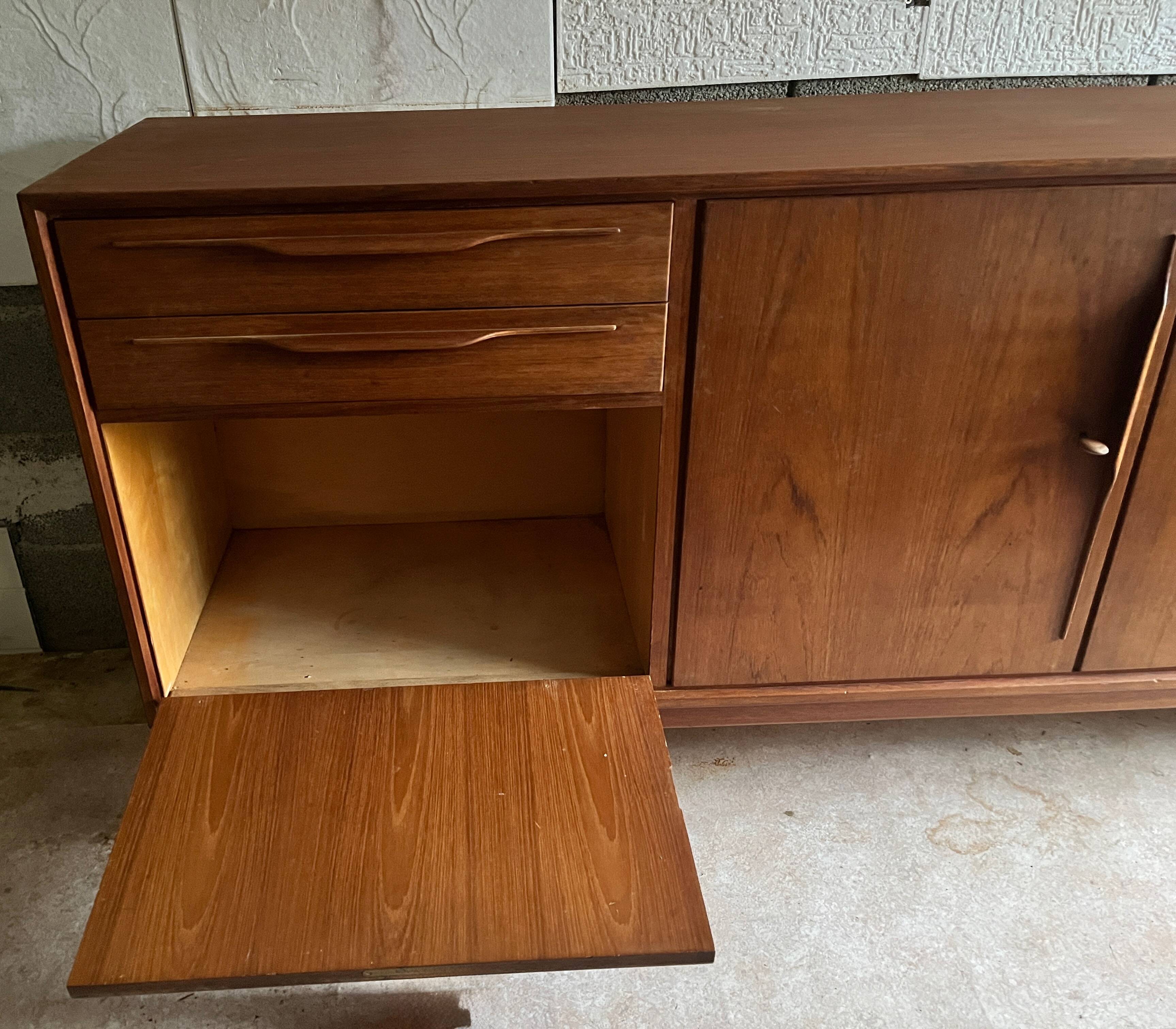 Vintage Swiss Teak Enfilade