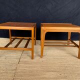 Pair of Scandinavian coffee tables