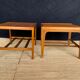 Pair of Scandinavian coffee tables