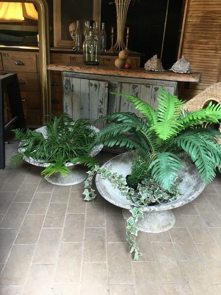 Pair of planters 1950