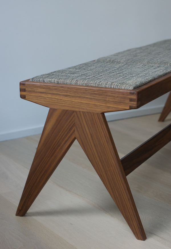 Banc réalisé par Martin Gillis Studio