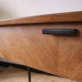 Console pieds compas ancienne tricoteuse