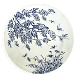 Round dish "Printanier" Terre de Fer