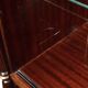 Display cabinet or bar cabinet in mahogany, 1970s