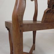 Ensemble de 2 chaises d'angle en teck, années 1980