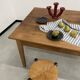 Pine farmhouse table 160 x 110 cm