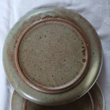 8 flat plates and 1 Vallauris dish