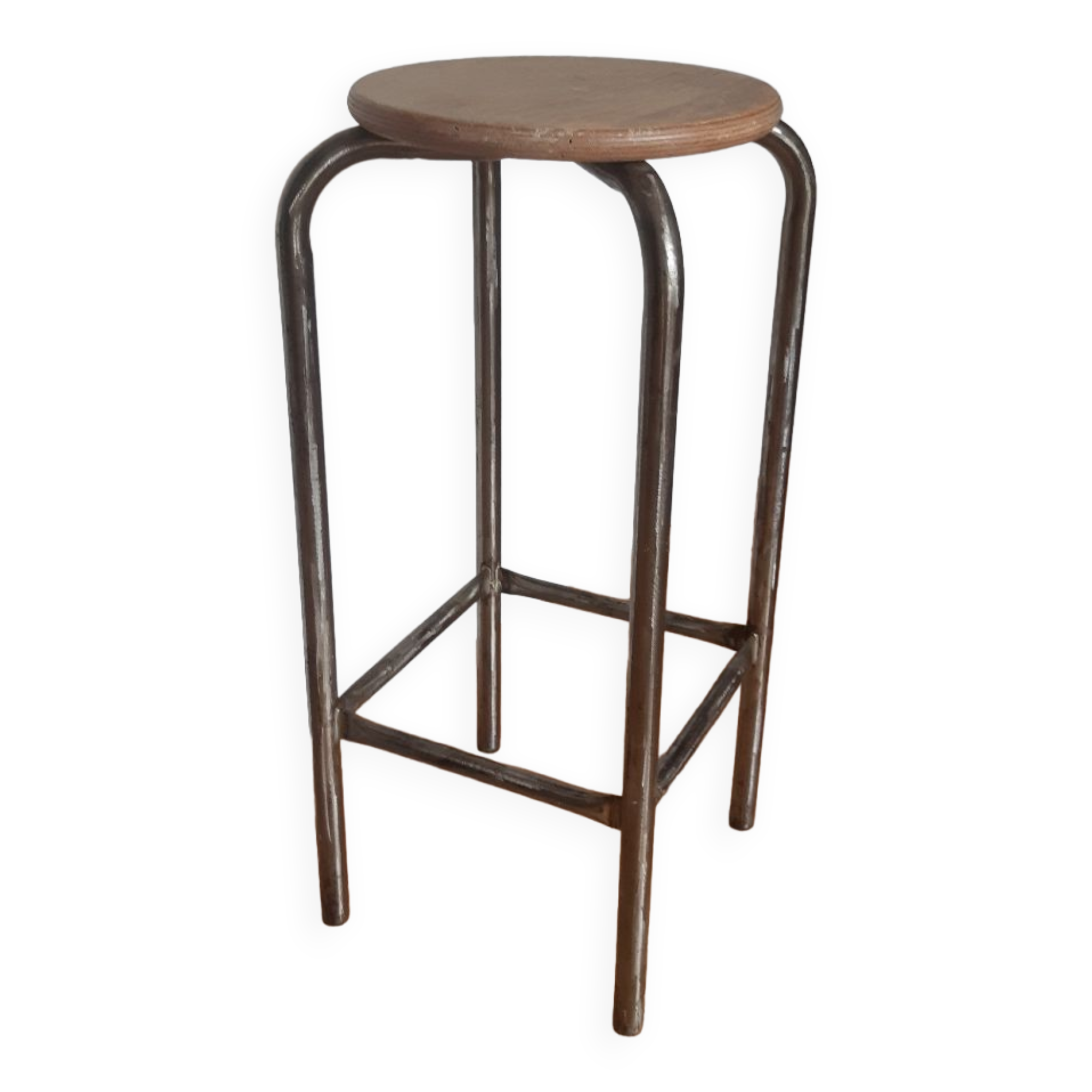 Industrial bar stool