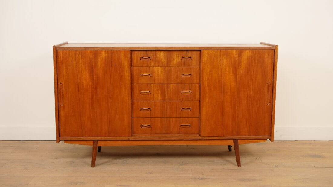 Buffet vintage | Design danois | Teck | 149 cm