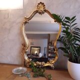 Baroque style gilded mirror