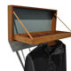 Teak coat rack by Adam Hoff & Poul Ostergaard for Virum, 1950s