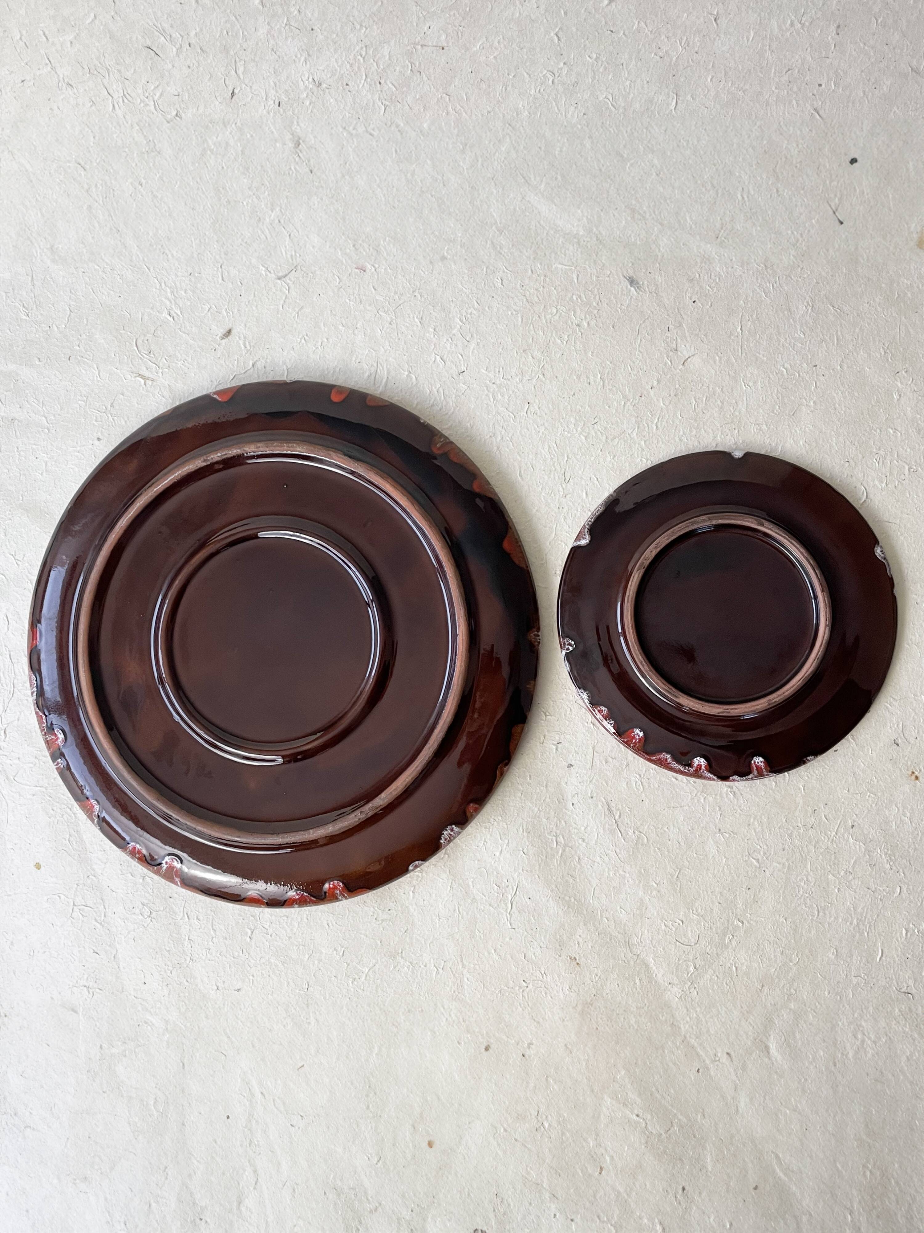 Service à Dessert en Céramique