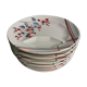 Ensemble de 6 assiettes Digoin Sarreguemines Cytise