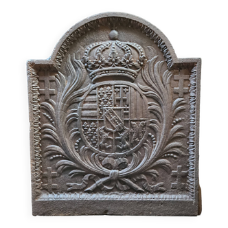 Plaque cheminée ducs de Lorraine 71 x 85 cm