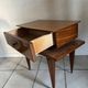 Table de Chevet en bois laqué