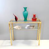 Teal Polished Hand-Blown Murano Glass Vase by Vetrarti, Italy