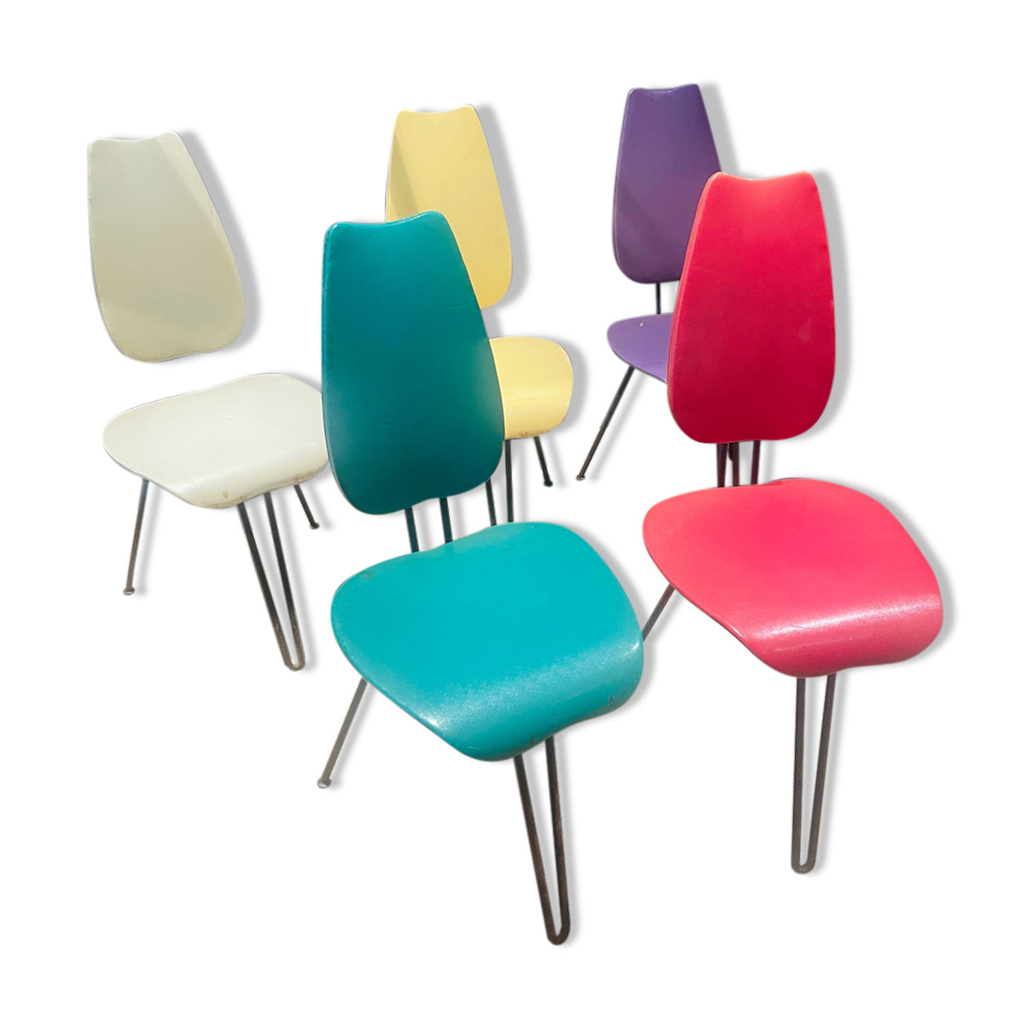 Tripod chairs 50-60s