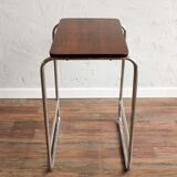 Table d’appoint de style Bauhaus fabriquée par Kovona Tchécoslovaquie,
