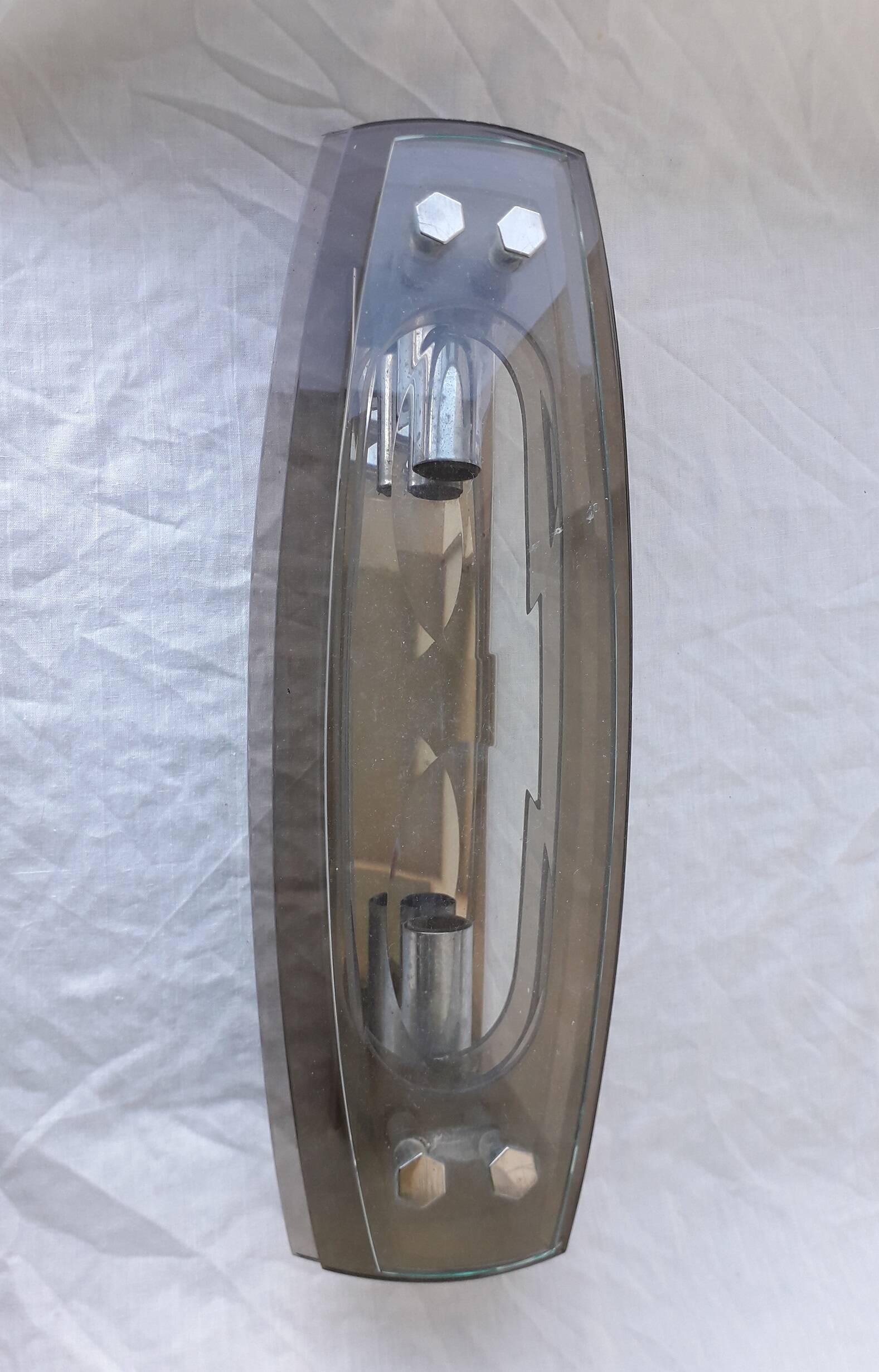 Veca glass wall lamp