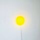 Tortue Opaline Glass Wall Lamp By Rodolfo Bonetto For Candle, Italy, 1970S