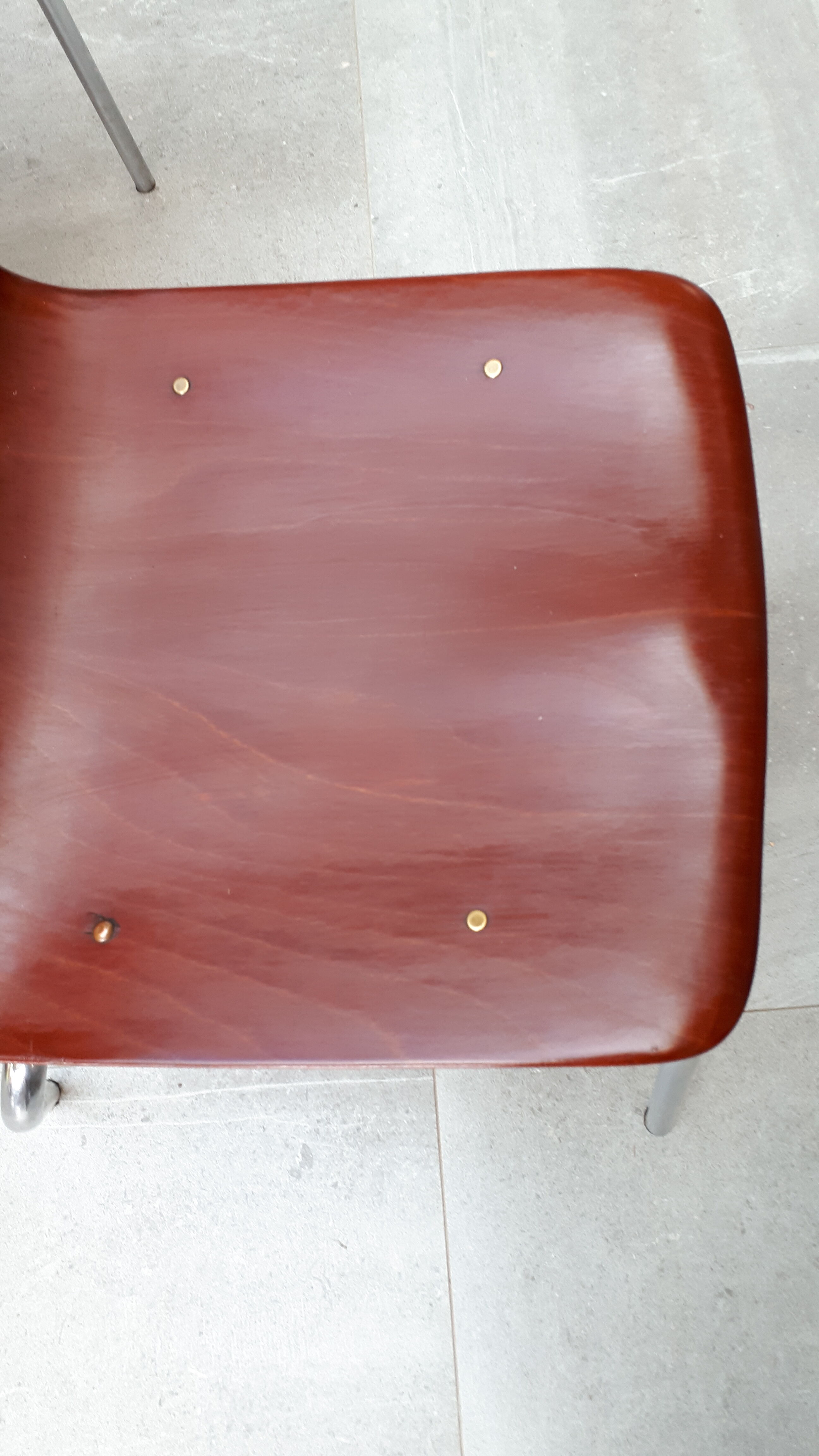 Set of 4 chairs Pagholz 60s