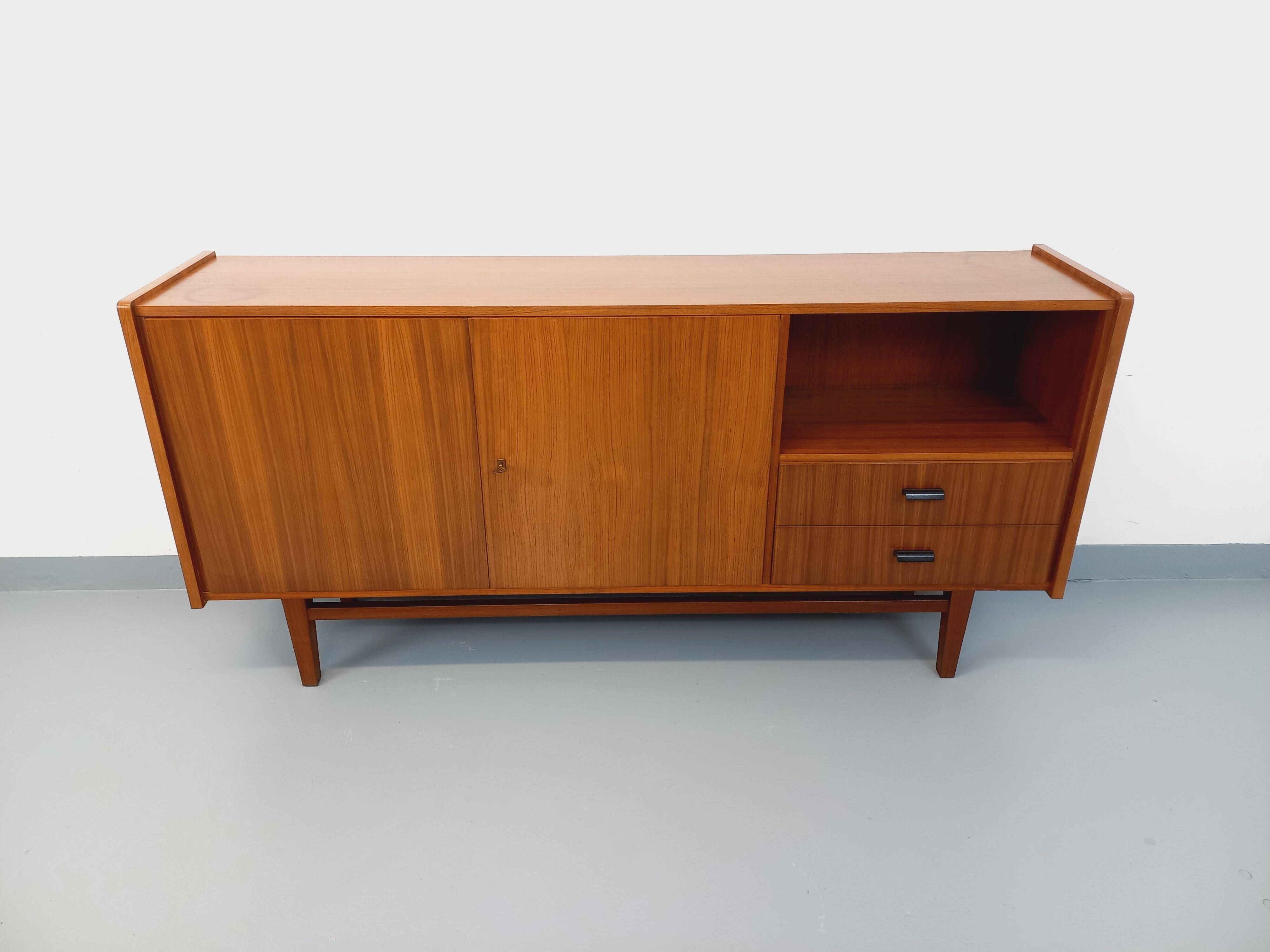 Vintage Scandinavian teak enfilade from the 1960s.